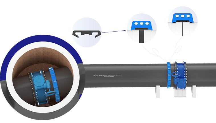 柔性管接頭與閥門(mén)、管道連接—替代伸縮節(jié)